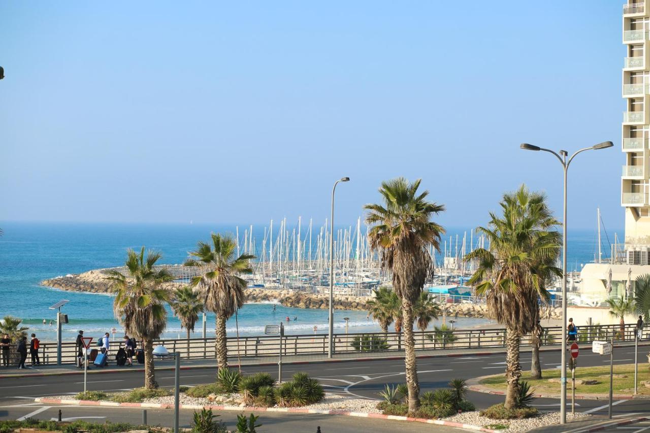 Sea View Apartment Prime Location On The Beach Tel Aviv Exterior foto