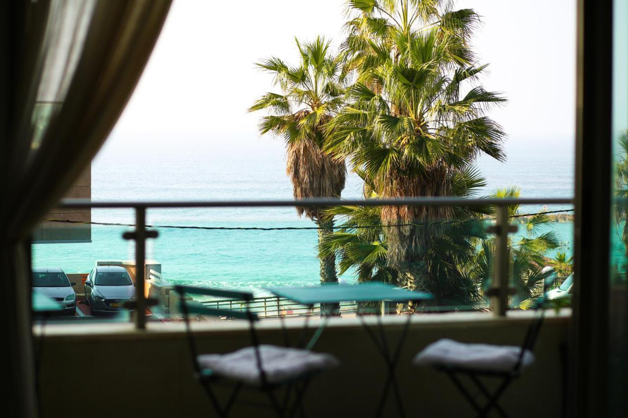 Sea View Apartment Prime Location On The Beach Tel Aviv Exterior foto