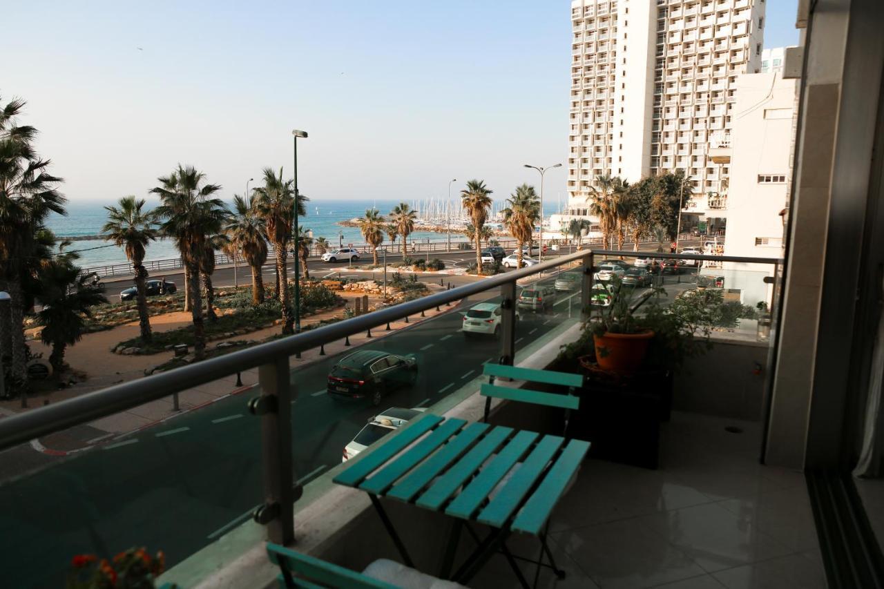 Sea View Apartment Prime Location On The Beach Tel Aviv Exterior foto